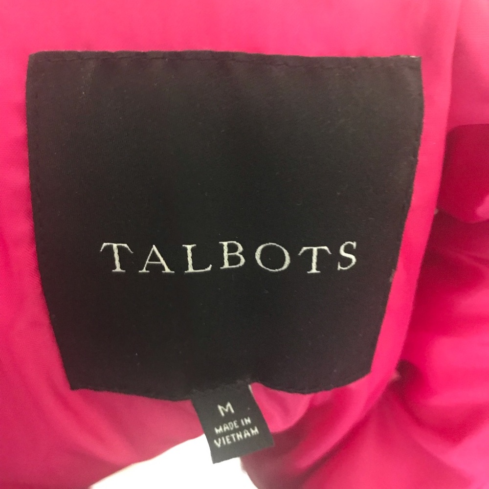 NWOT Talbots Vest - Picture 3 of 3